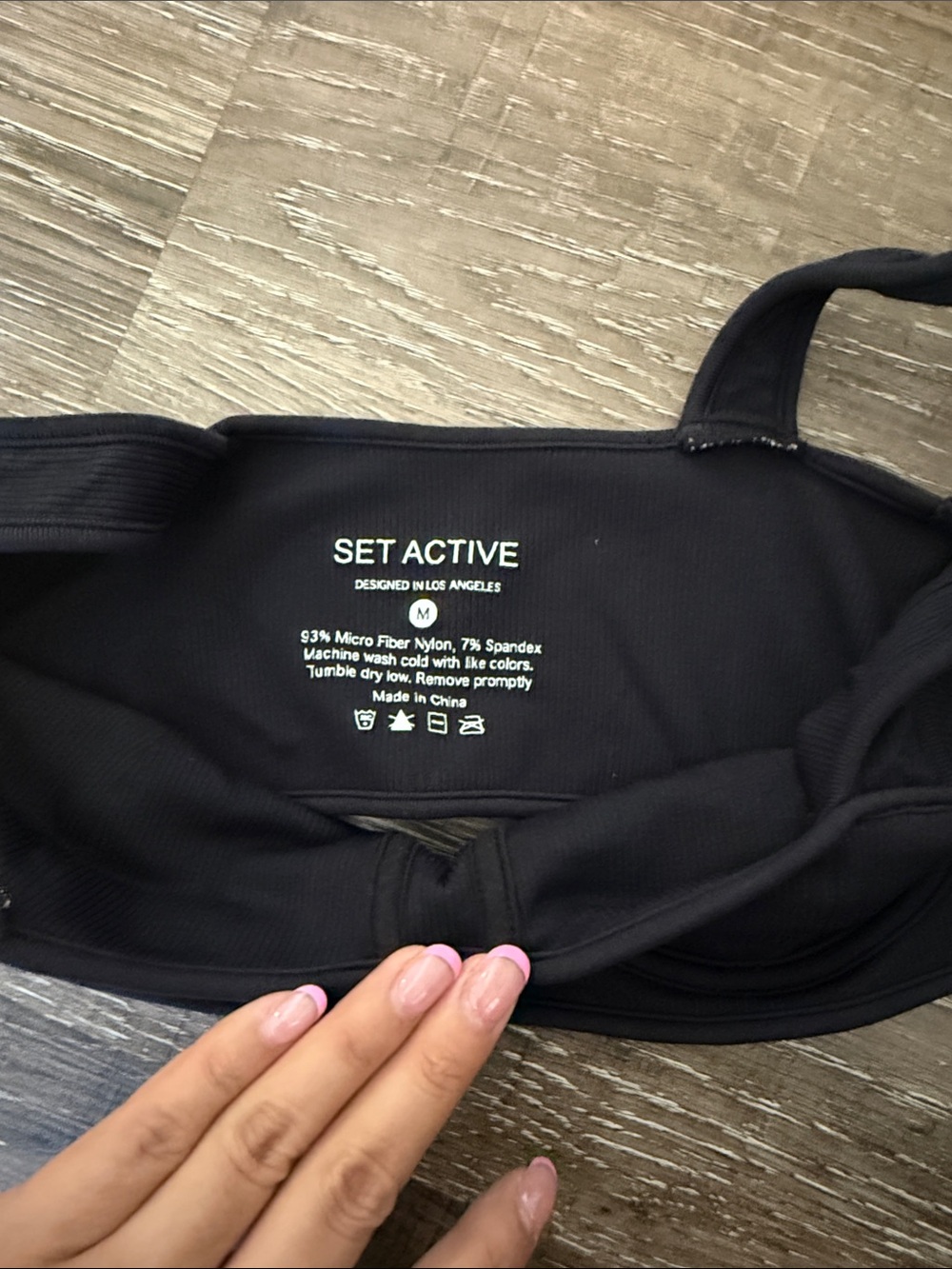 Set Active Bra Top - Picture 3 of 4
